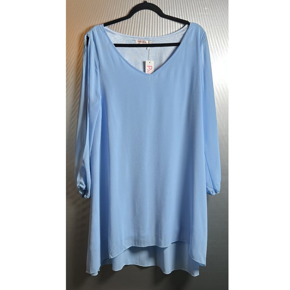 New Women's Pakula Light Blue Dress Size XL